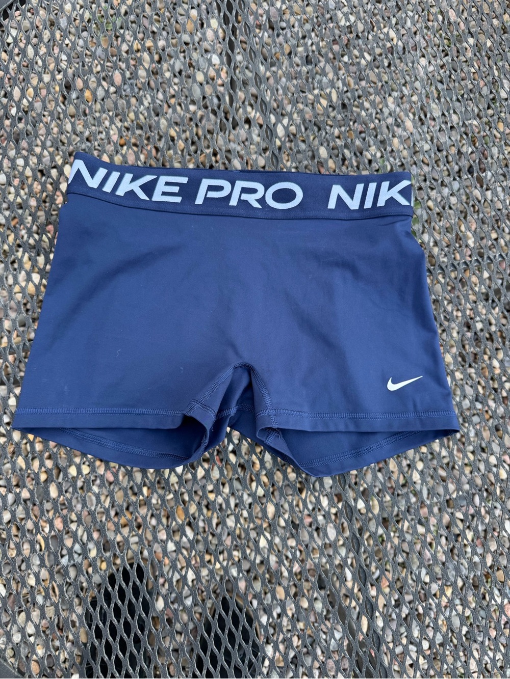 Nike Pro Navy Women's Training Bike Shorts